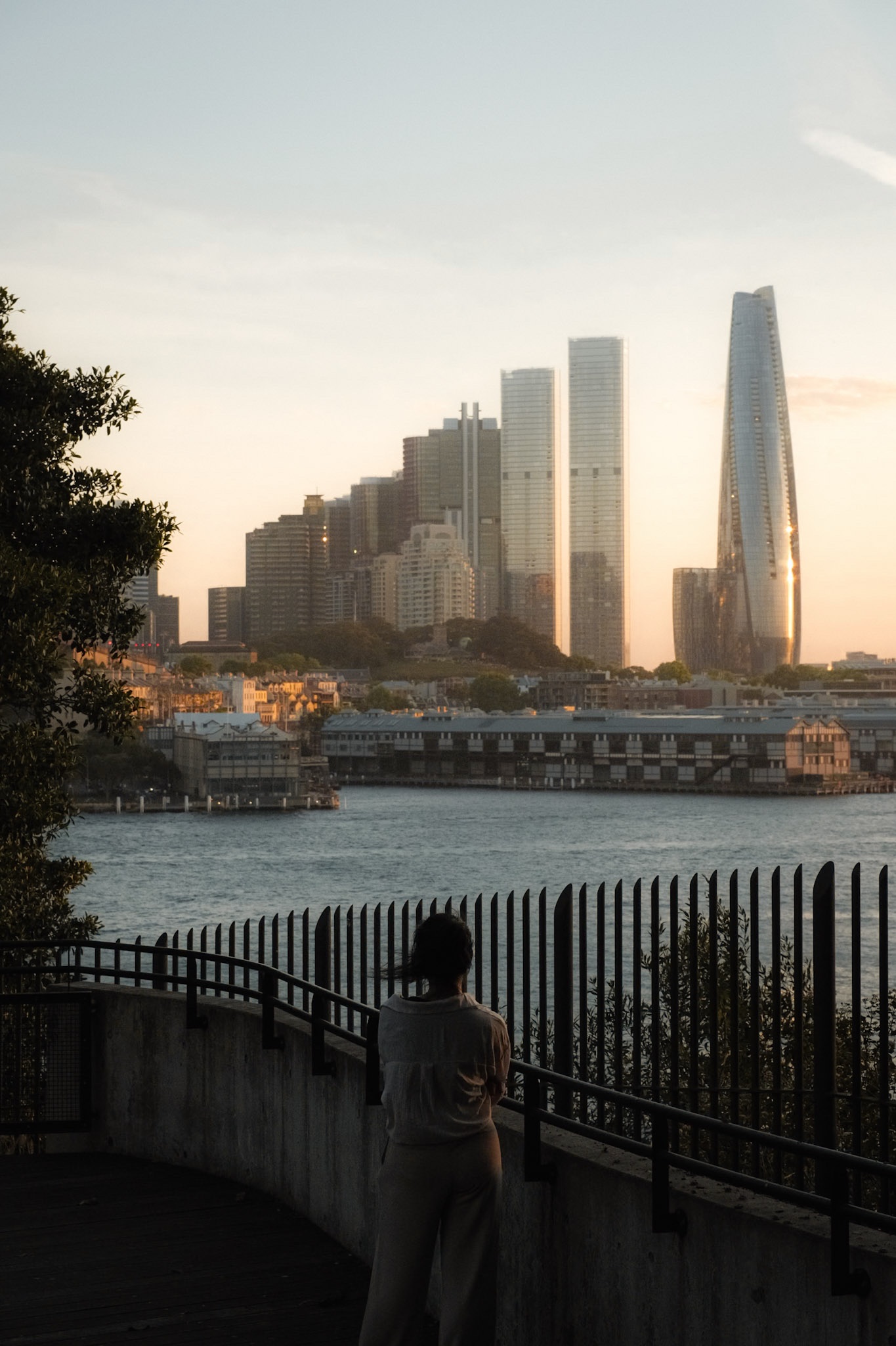 The Sydney skyline from Milsons Point